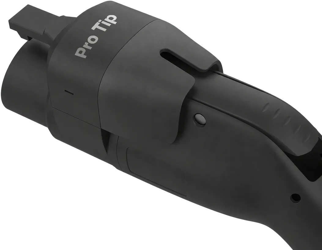 A ProTip wear tip fitted to the end of a charging connector